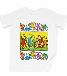 Camiseta-Keith-Haring-Manga-corta