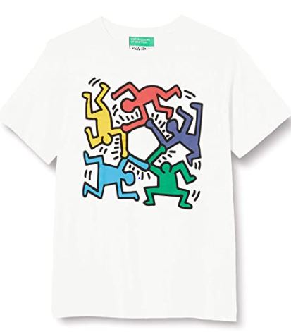 Camiseta-Keith-Haring-Manga-corta-niños