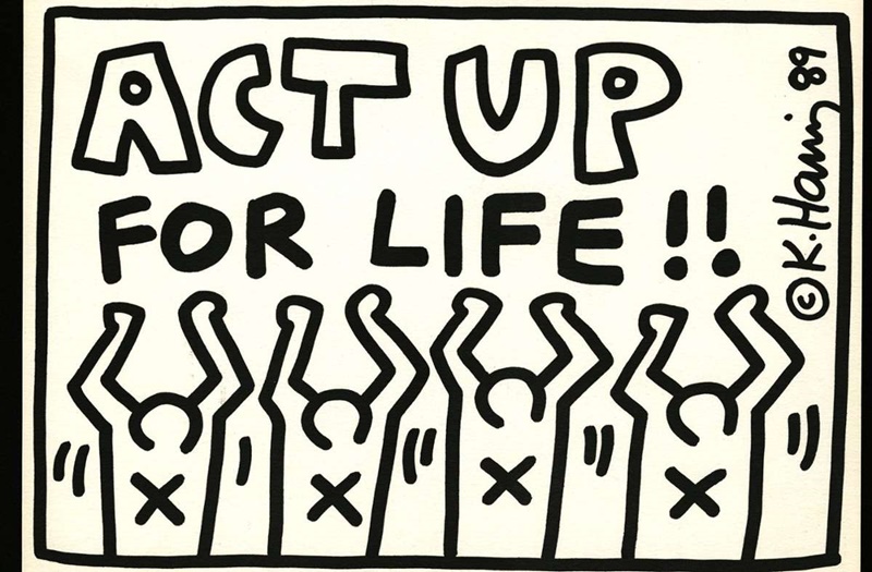 Keith-Haring-Act-up-for-life