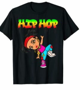 Ropa-Hip-Hop-Mujer-Camiseta