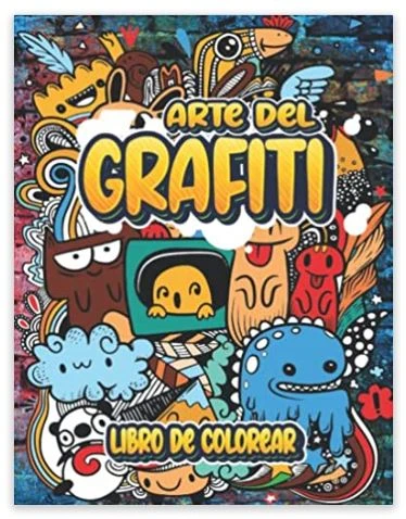 Libro-Colorear-Graffitis-Arte-Graffiti