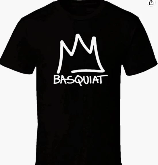 Camisetas-Basquiat-Graffiti-Corona