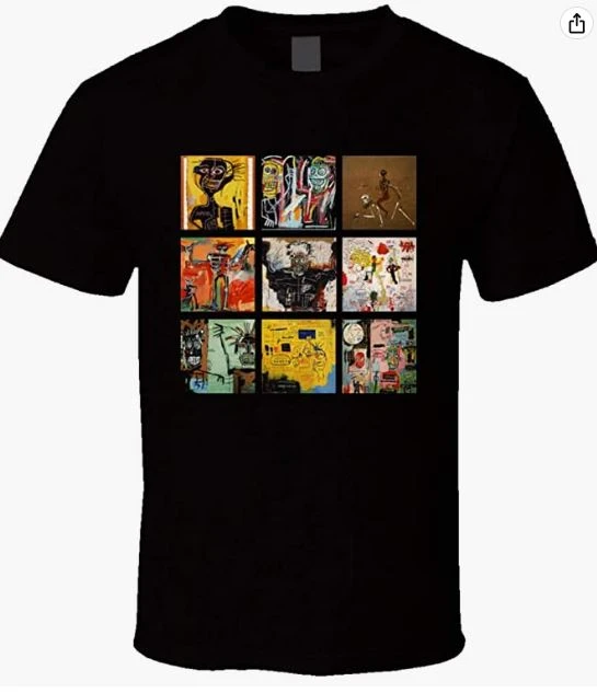 Camisetas-Basquiat-Graffiti-Cuadros
