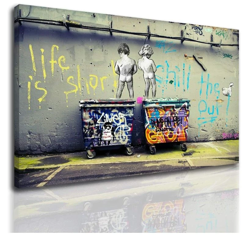 Posters-Graffiti-Banksy-Niños
