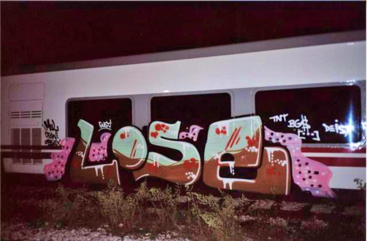 Tren-Graffiti-Lose