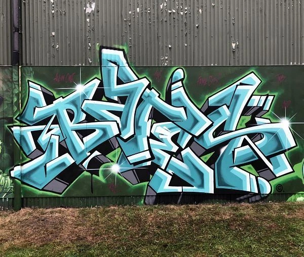 Bates-Graffiti